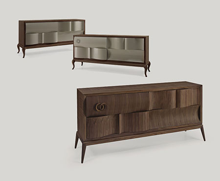 Credenza moderna Volpi artigianale